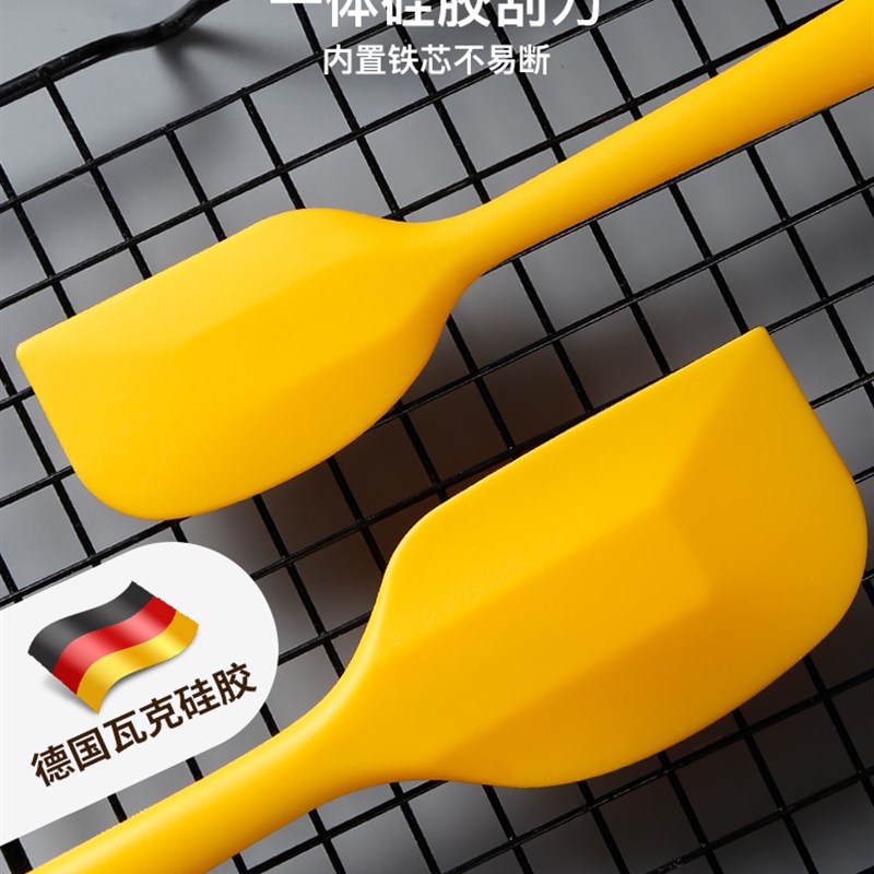 速发铲硅胶刮刀耐高E温子蛋糕奶油抹刀烘焙工具铲刮板