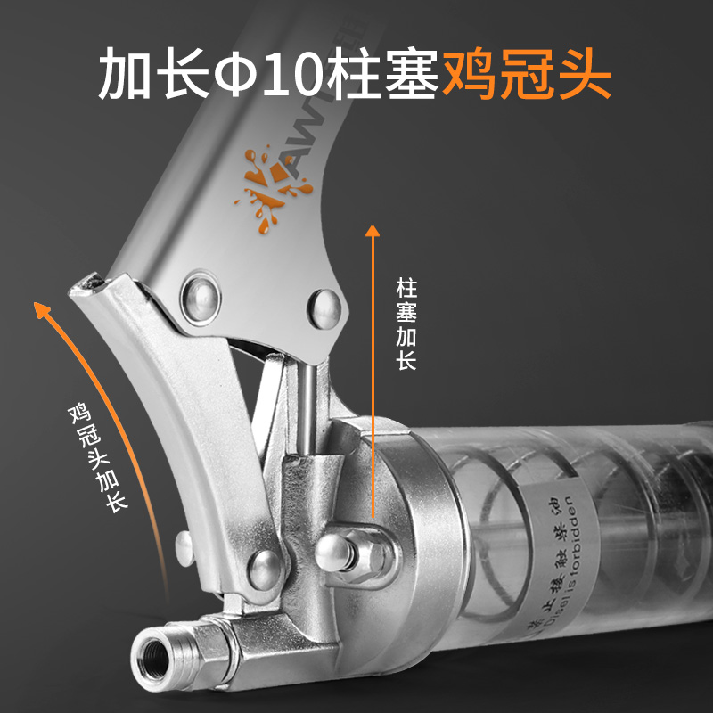 现货速发卡维特手动黄油枪单双压杆注油器挖掘机汽车牛油枪高压自