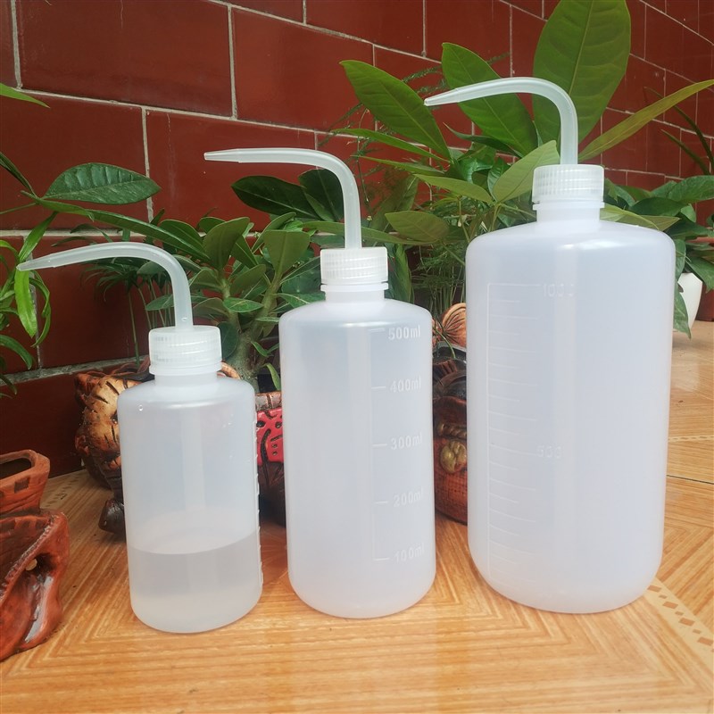 速发尖物弯嘴挤压壶注水家用浇花小喷壶肉肉养花嘴嘴多肉浇水壶长