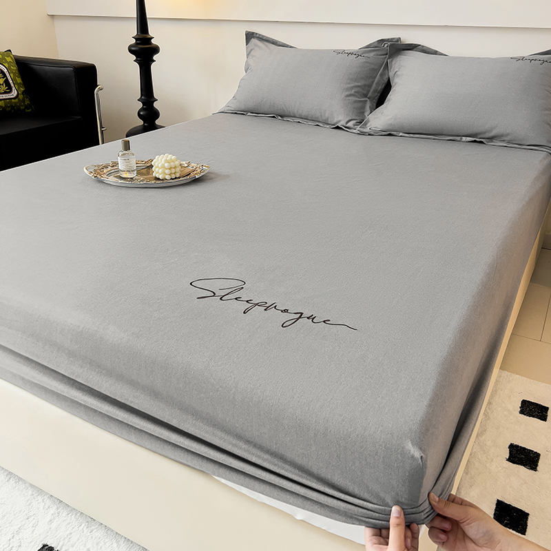 速发全棉保笠单件纯棉床罩全.5米1.8床垫套床护罩防滑1包防尘