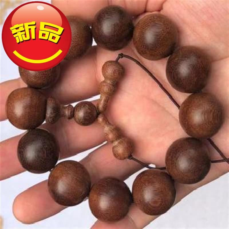 高端西蚬木佛珠手串木链拆房老料铁力木铁收手r老铁木冷门梨藏奢