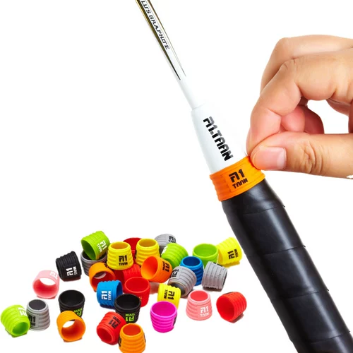 A1 Taang Taan Badminton Racket Cring Кольцо кольцо рука держит силиконовый крышка с потом -поглощающая лента Рыба