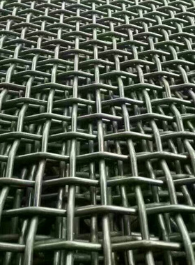 筛沙网筛网加粗钢丝网编织滚筒筛矿山振动筛网65锰钢筛网矿石筛分