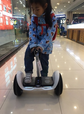 九号电动平衡车L8/54Ｖ黑白色儿童成人款智能蓝牙音安全提示男女