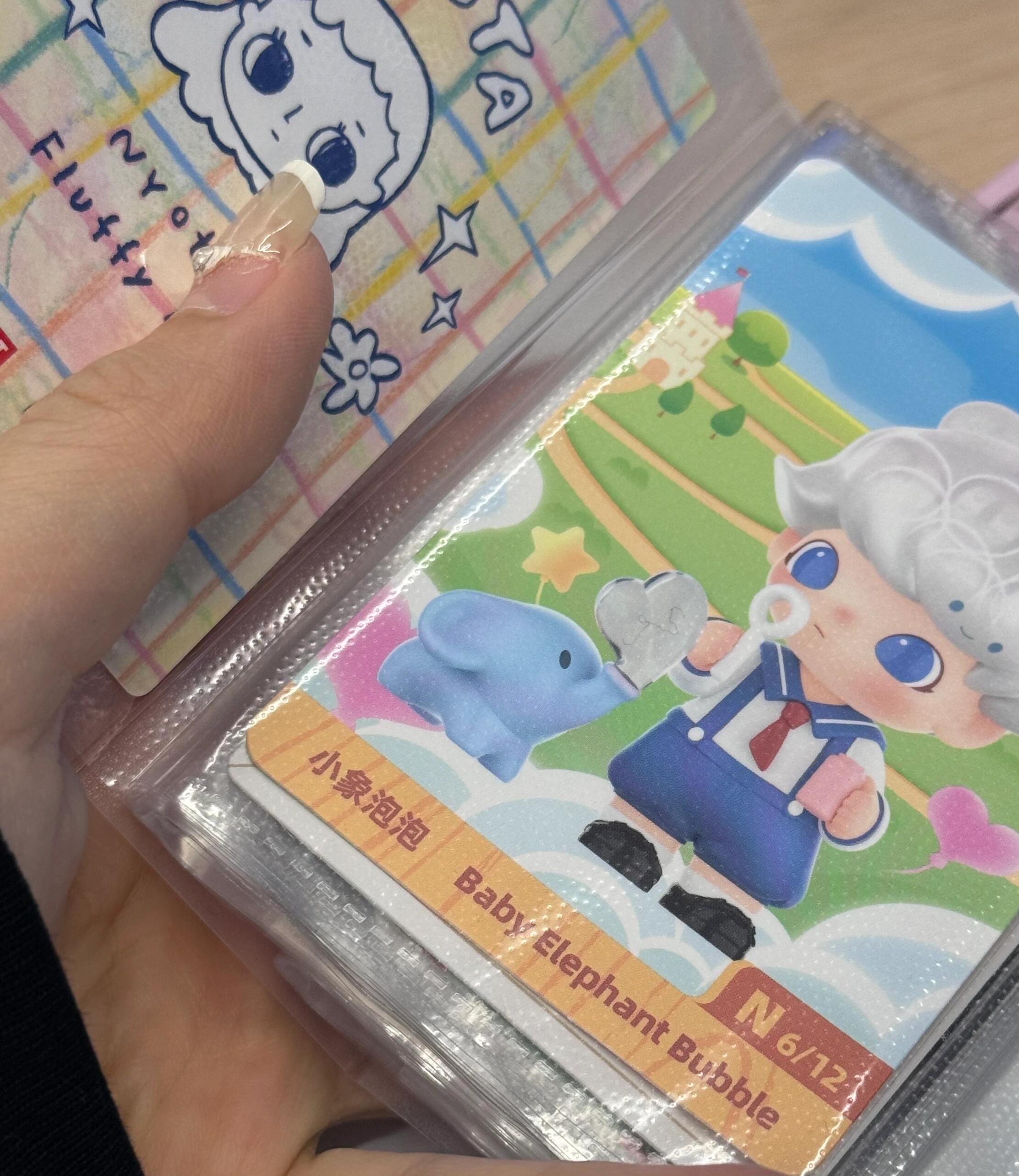 泡泡玛特labubu盲盒卡片sp身份卡3寸收纳展示收纳照片dimoo小卡套