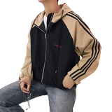 1508-J88-P35秋装防晒衣男连帽外套韩版修身青少年夹克薄款透气，男装防晒衣，星座1508-1