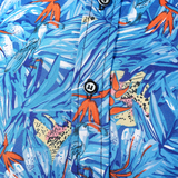 1508-C80-P20男装2025秋装新款大码长袖衬衫花色印花衬衣男装免烫，男装衬衫，星座1508-1