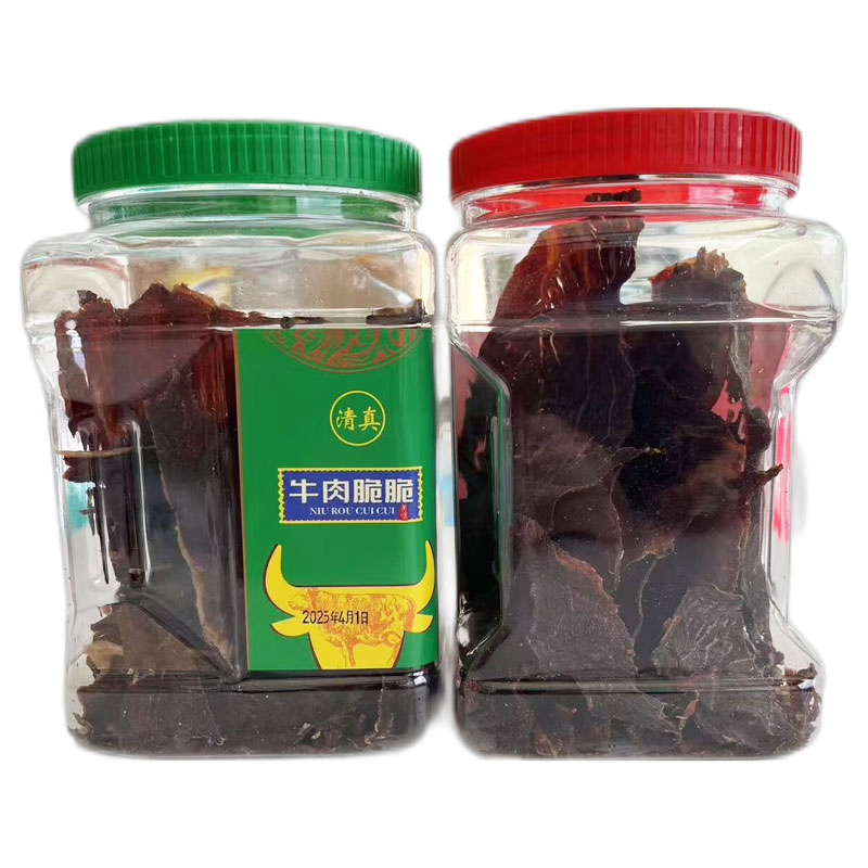 风干牛脆脆牛肉脆片牛排薄脆片手撕大片原切牛肉干办公室休闲零食