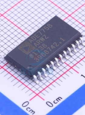 ADE7758ARWZ ADE7758 全新进口原装正品 SOP24 三相 电能计量芯片
