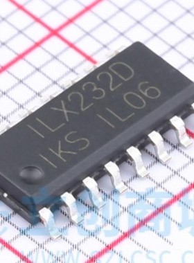 ILX232DT ILX232D-3.3V 全新进口原装正品 现货 SOP16 RS232芯片