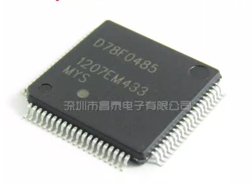 UPD78F0485GK-GAK-AX  UPD78F0485 D78F0485 全新原装 直营 14X14