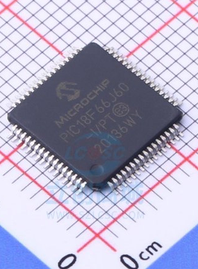 PIC18F66J60 PIC18F66J60-I/PT 全新进口原装正品 LQFP-64 单片机