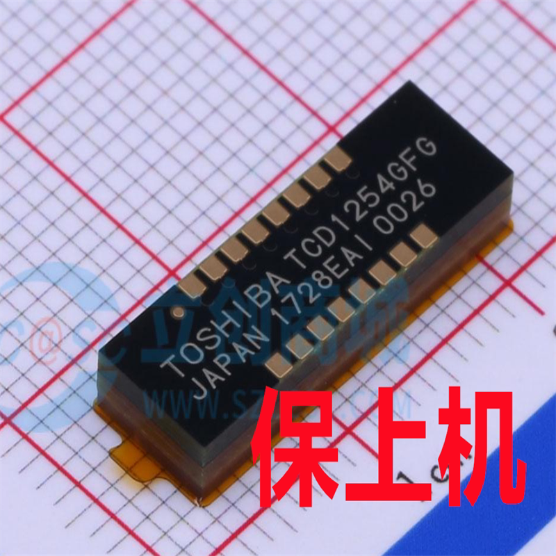 TCD1254GFG(8Z,AA2) TCD1254GFG SE-965HP-I200R图像传感器保上机 - 实物图