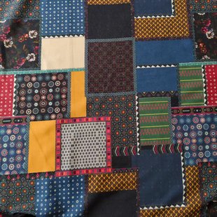 连衣裙旗袍裙透气棉麻面料 印花高档棉麻布料衬衫 夏季 新品