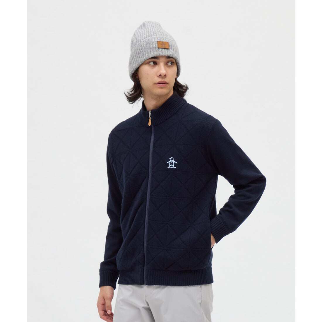 日本25秋冬万星威Munsingwear高尔夫服装男士防风衣长袖夹克外套