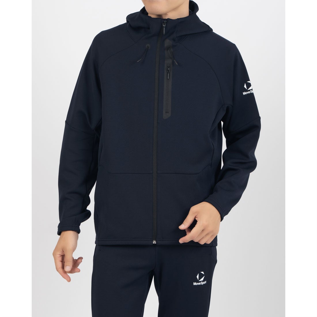 日本 26 春夏款 MoveSport 男士高尔夫服装吸汗修身简约时尚卫衣