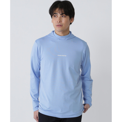 日本26春夏PEARLY GATES男士高尔夫经典速干舒适柔软弹力连帽长袖