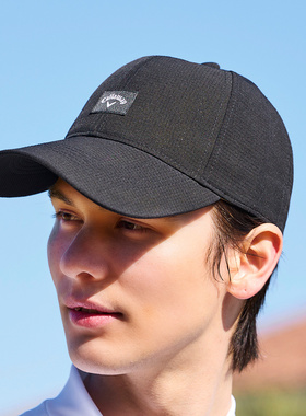 日本26春夏款Callaway卡拉威男士高尔夫球帽网眼轻量柔软有顶帽子