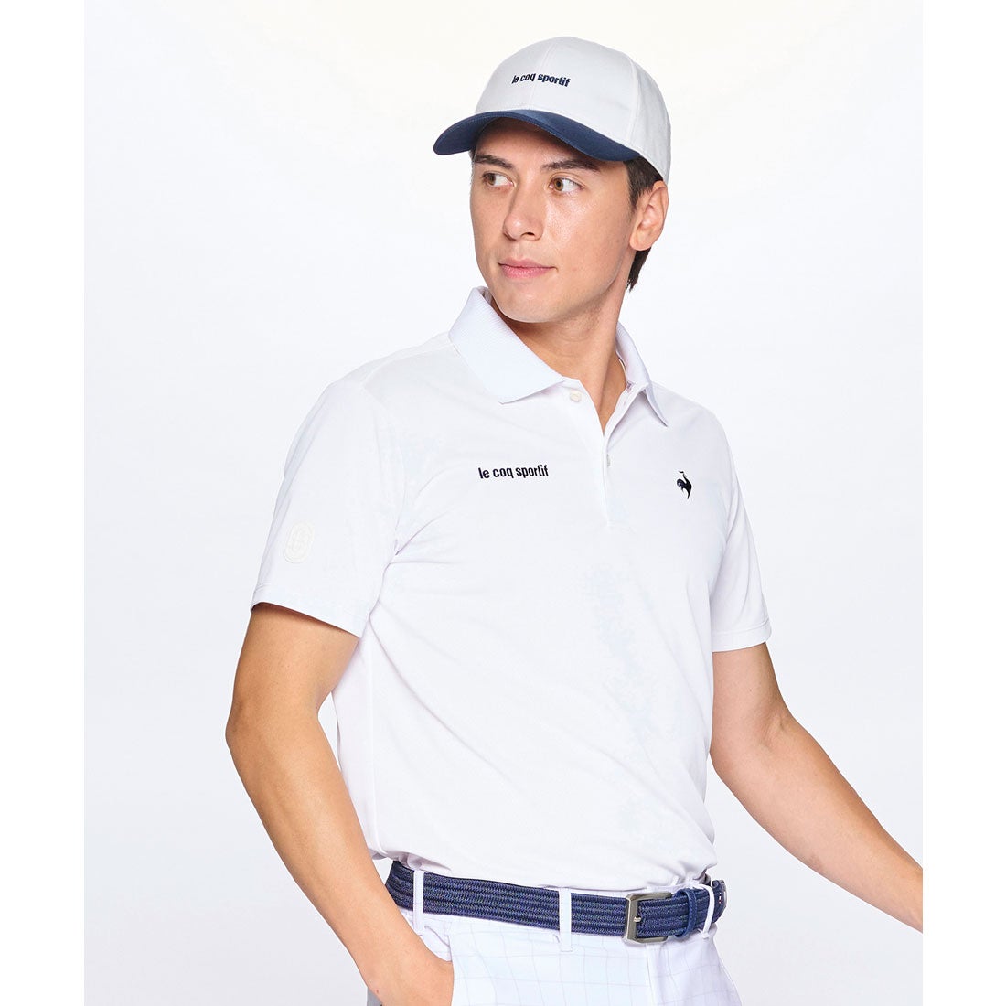 25年春款日本Le Coq公鸡乐卡克高尔夫服装男士舒适短袖POLO衫运动
