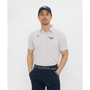 日本26年春夏款Le Coq公鸡乐卡克男士高尔夫服装舒适速干弹力短袖