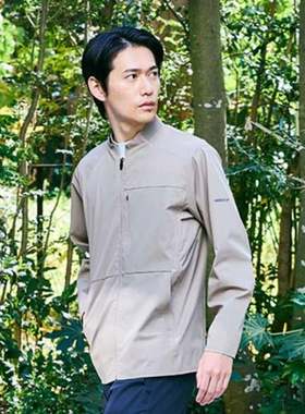 日本25年秋冬款movesport男士高尔夫服装简约轻薄防泼水长袖外套