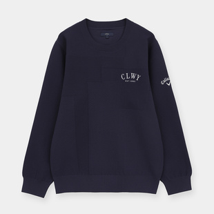 日本26春夏Callaway卡拉威男士高尔夫服装修身柔软罗纹时尚针织衫