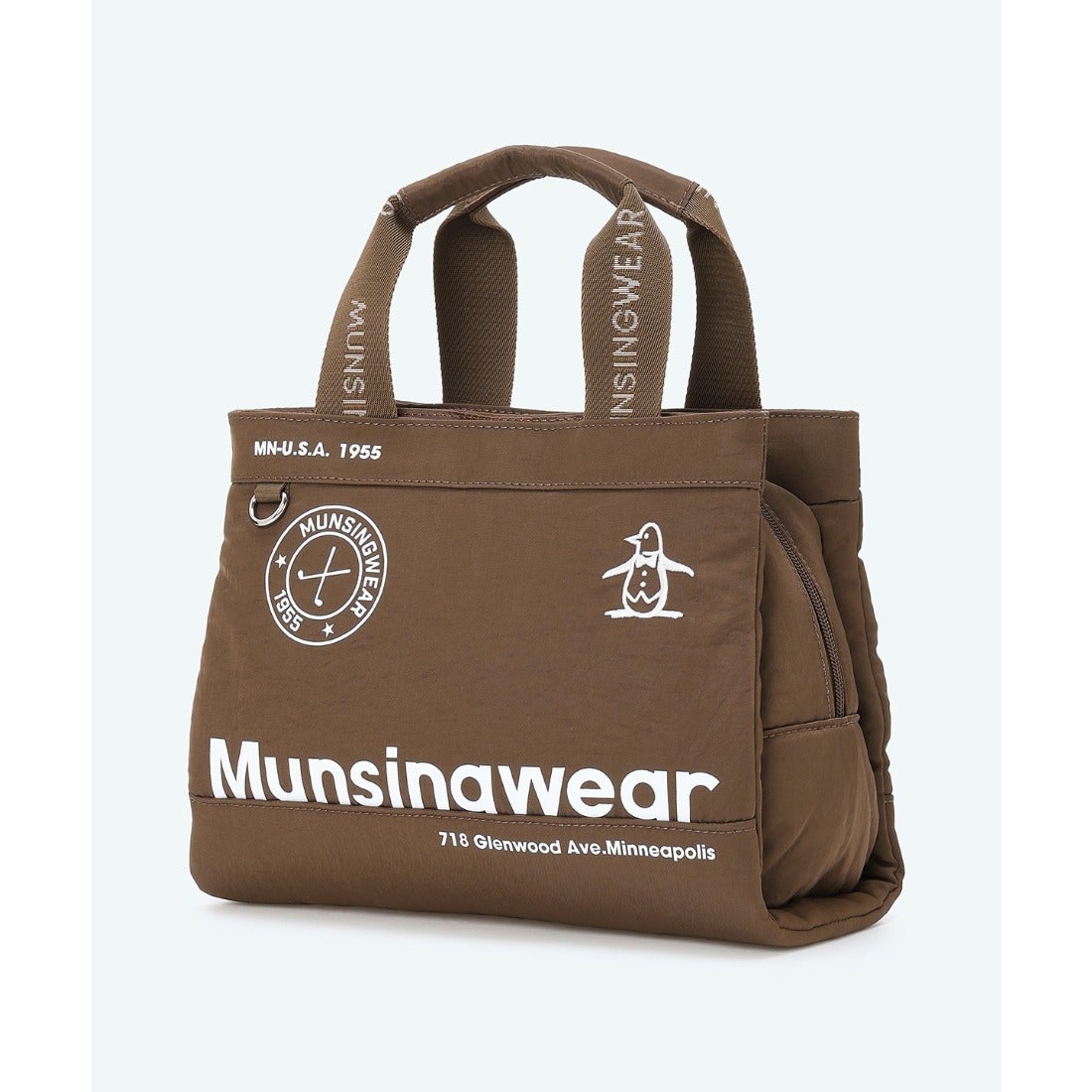 日本26春夏万星威Munsingwear高尔夫精致时尚多袋收纳便携手提包