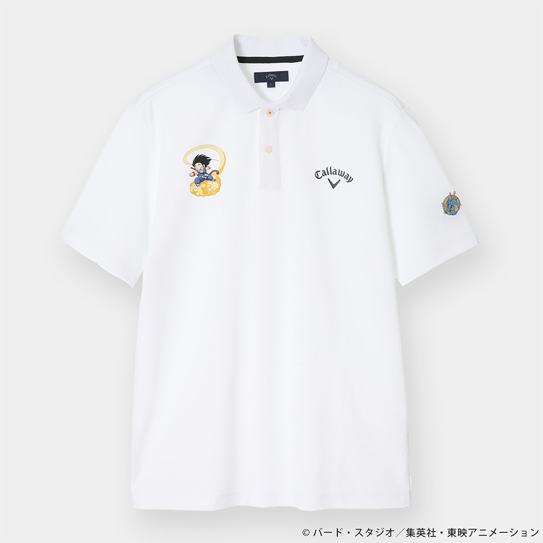 25春夏卡拉威/callway新款男士高尔夫服装舒适龙珠角色短袖Polo衫