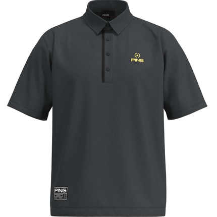 日本25年秋冬款PING男士高尔夫服装高级感时尚舒适短袖针织Polo衫
