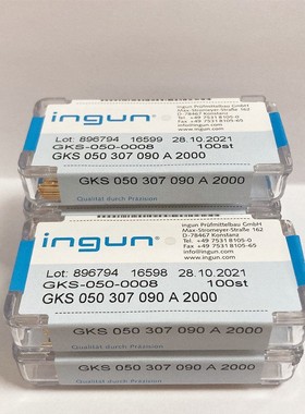 50mil英钢探针ingun探针ICT探针测试针弹簧探针GKS050系列尖针