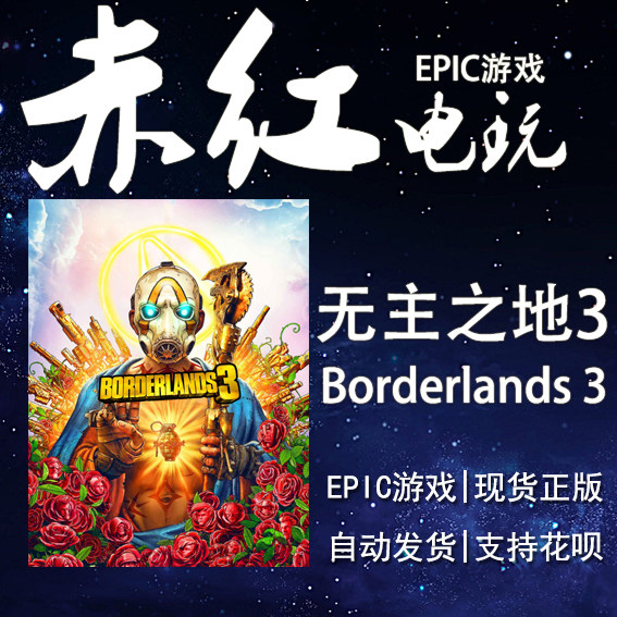 pc中文正版steam游戏 无主之地3 borderlands 3 标准版 国区key