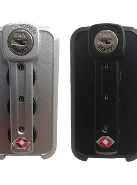 SNX行李箱密码锁SINOX锁钩铝框箱扣锁RMW285旅行箱锁TSA007通关锁