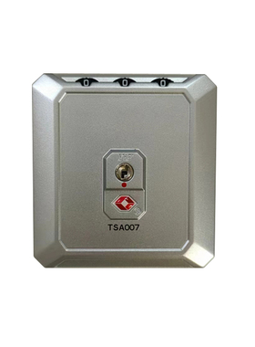 TSA007密码锁旅行箱包锁万达铝框锁方形火炬锁YIF行李箱密码锁扣