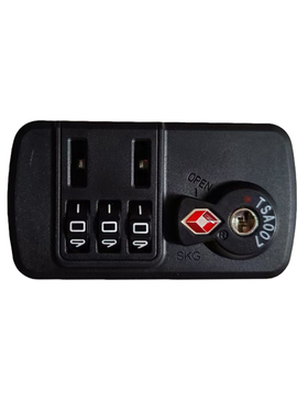 SKG TSA007密码锁拉杆箱锁更换旅行箱包轱辘子SKE-336B拉链箱锁具