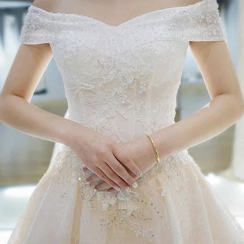 Wedding dress 2018 Spring and summer new pattern fish tail Small tail Simplicity princess go out bride Dreamin the Women's clothing/Boutique , Wedding/Cheongsam/Formal dress , Wedding  category - from Buy2taobao.com to provide professional Taobao agent buy service