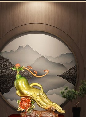 速发人生如意摆件富贵吉祥铜工艺中式家居装饰客厅办公室玄关乔迁