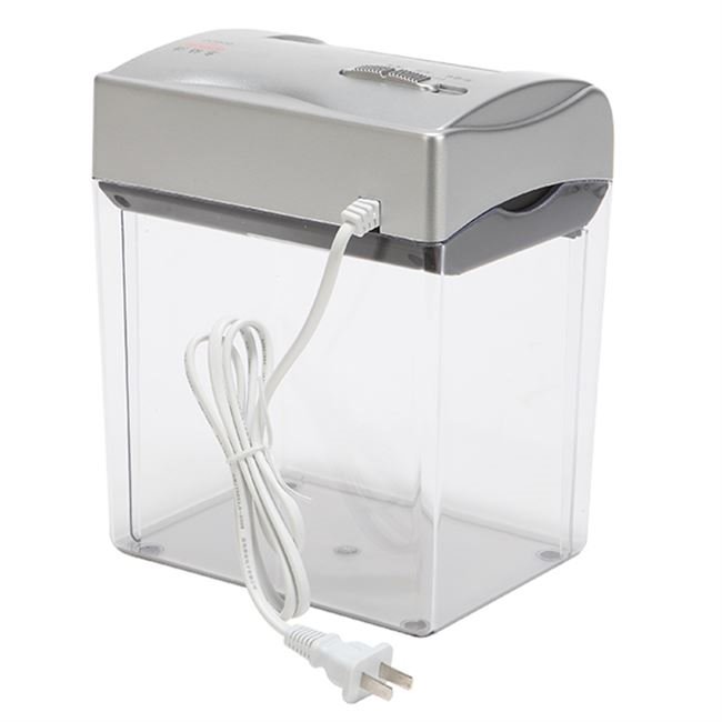 速发惠格浩 桌面迷你 用办公文件碎纸机电家动段状粉纸机 小型碎