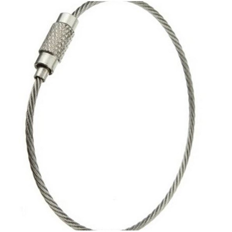 速发10 Wire rope rig stle steei eky rlg lage tag