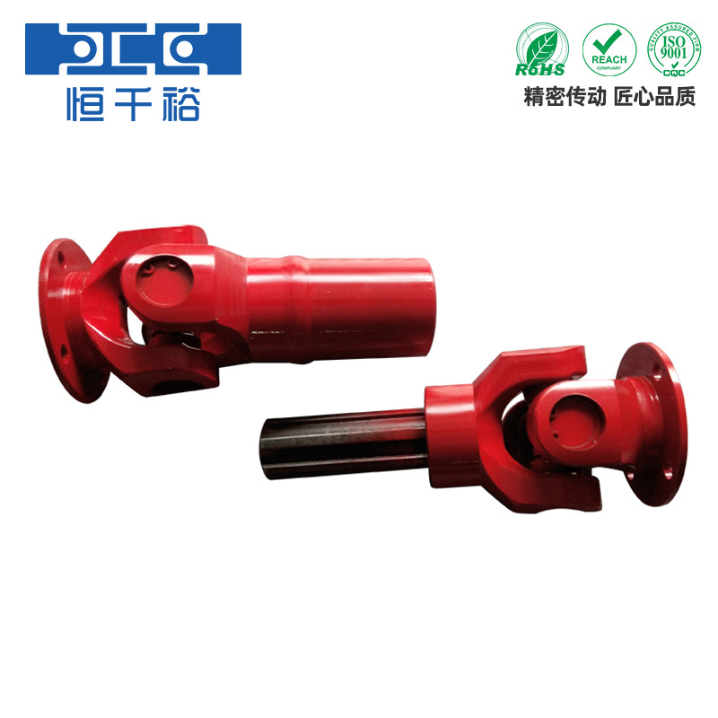 速发-轻型十字轴向联轴器伸缩向联轴器精密传动轴联轴器
