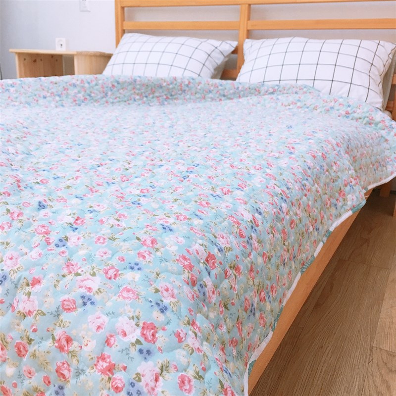 速发儿季空调被夏童夏凉被单人单件绗缝被子床.5m学生宿舍1盖