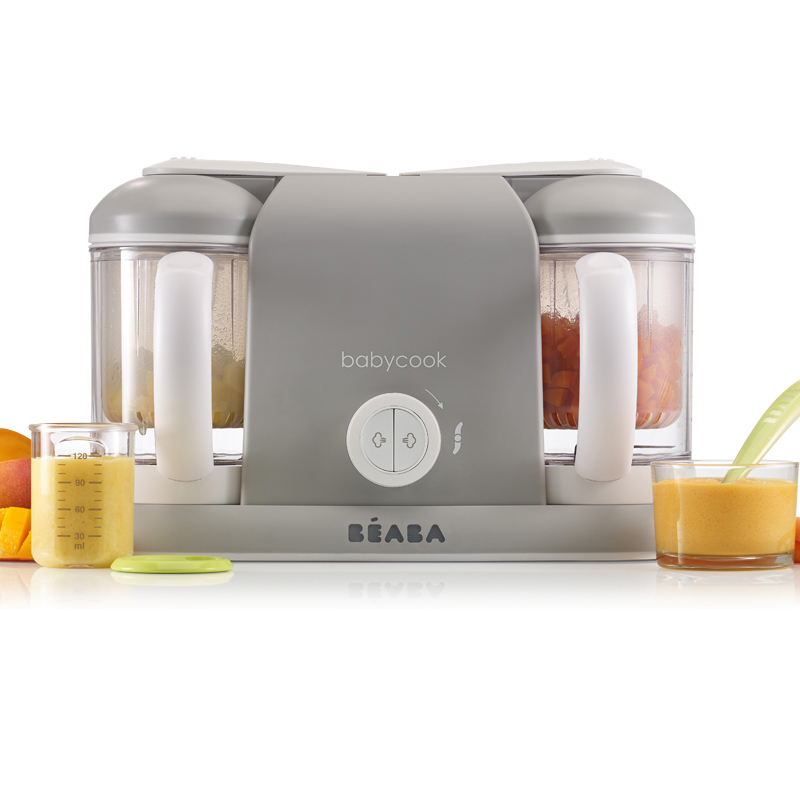 法国beaba婴幼儿辅食机全自动宝宝专用料理机plus蒸煮多功能工具