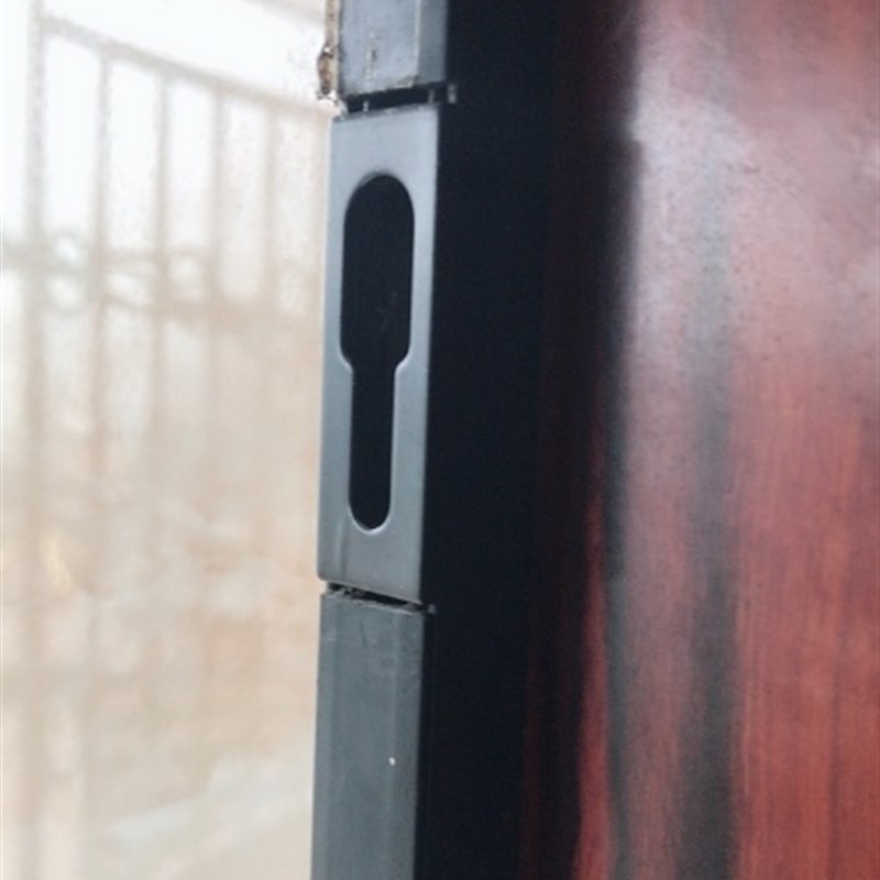 速发凹两弧点单点锁钩座凸口移门拉锁凸扣推钩门锁台门点锁勾座配