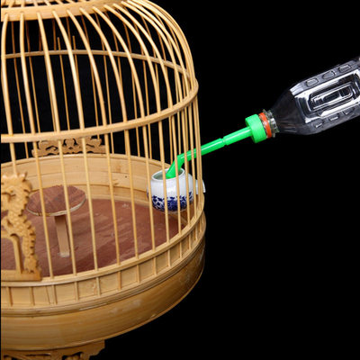 速发鸟用品用具 八个鹩哥鸟用自动导水器 鸽子加水器画眉绣眼颠颏