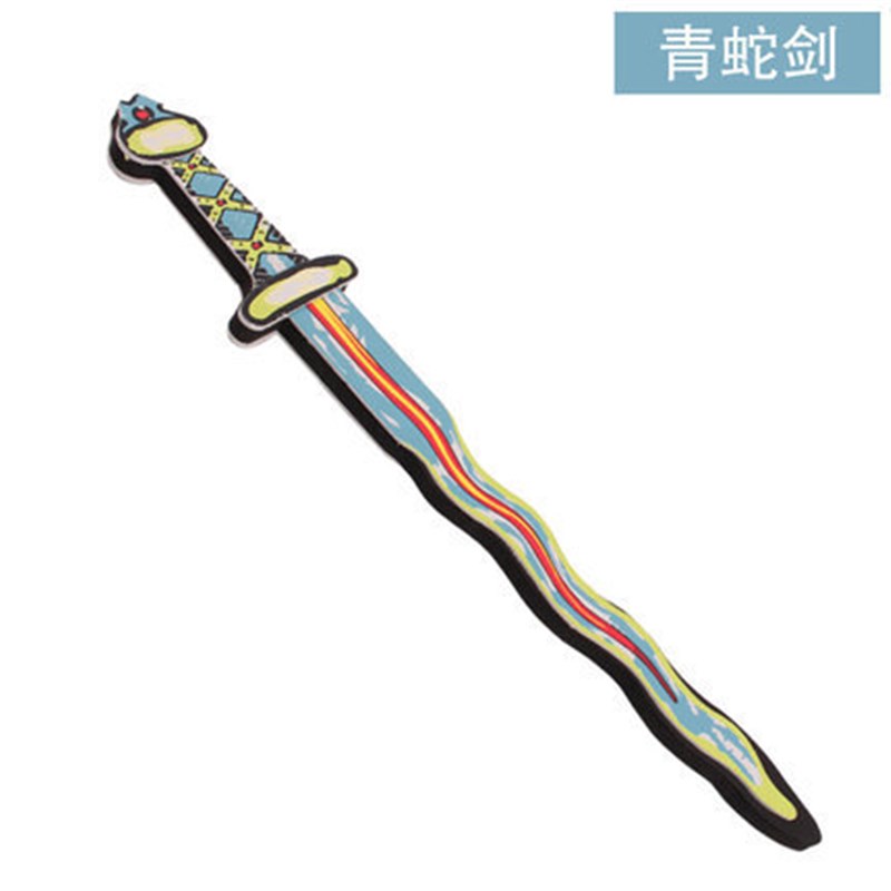 速发儿童玩具刀剑泡沫软道剑盾牌比武演出刀具2--5岁男孩特奥特奥