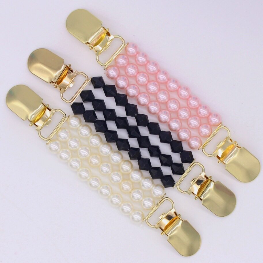 新款欧美流行衣饰女性无扣毛衣夹服装链接夹开衫夹收腰肩带夹