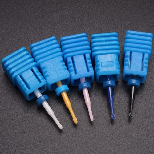 新款陶瓷美甲打磨头 去死皮卸甲神器 美甲打磨机专用磨头配件耐磨