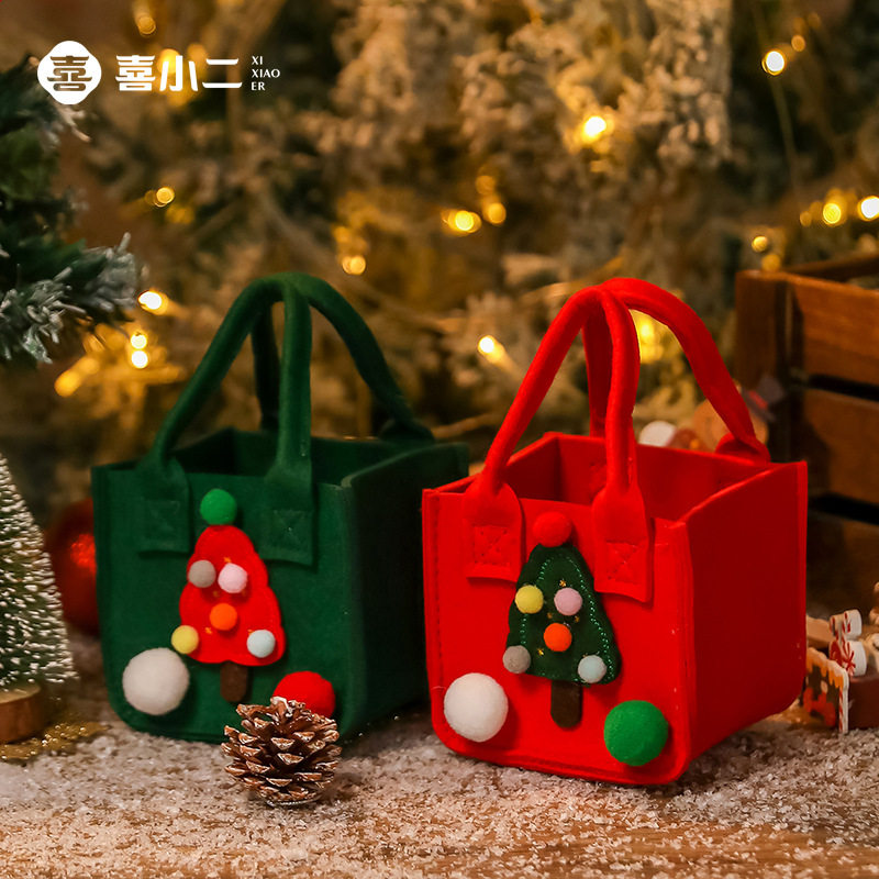 圣诞礼盒圣诞节礼物平安夜苹果包装盒平安果2025新款袋子老人盒子