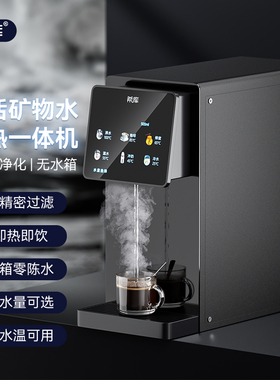 即热式饮水机桌面小型净水器台式净饮机净水速热一体直饮水管线机