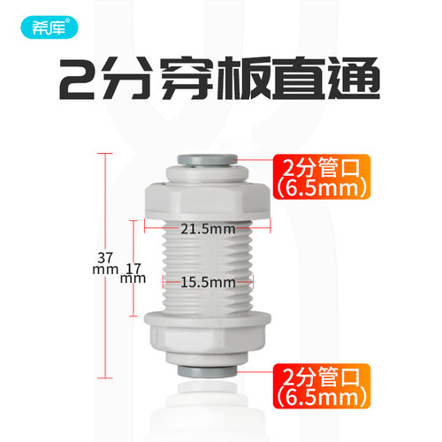 中荷快速接头2分隔板接头