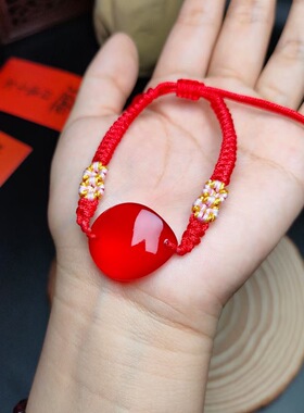 天然青鱼石鱼惊石吊坠乌青喉骨儿童鱼惊骨手链平安扣婴儿项链